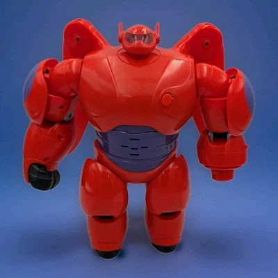 "Figura de acción Disney Big Hero 6 Baymax 10"" probada funciona falta dardo de mano" Foto 1 de 4