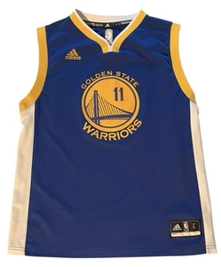 Adidas Klay Thompson GOLDEN STATE WARRIORS Mens NBA Team JERSEY L - Picture 1 of 4