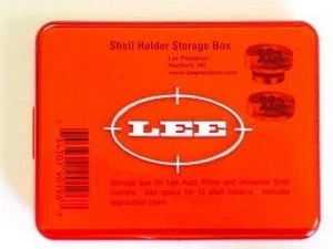Lee Reloading Red Auto Prime 12 Shell Holder Box 90196 - Imagen 1 de 1