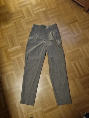 Zara Damen Hose Grau Braun Gr. XS - Bild 1 von 4