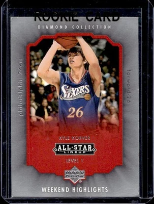 2004-05 Upper Deck All-Star Lineup Kyle Korver Weekend Highlights #WH-KK 76ers - Image 1 of 2