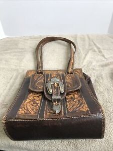 America West Hand Made Leather Bag