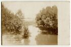 1908 Elkhorn Creek, Milledgeville, Illinois; photo postcard RPPC Carroll County