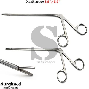 Chirurgische Instrumente Ohrzängchen Klemmen HNO Alligator Zange Polyp spekula - Bild 1 von 4