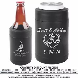 Koozies Isolati Sottovuoto Personalizzati Regali San Valentino per Lui Lei - Foto 1 di 12