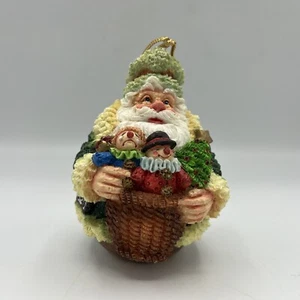 Vintage Roly Poly römische amerikanische Weihnachtsmänner durch die Jahrzehnte 1820 Weihnachtsmann Ornament - Bild 1 von 11