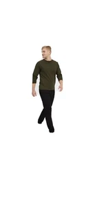 Nuevo con etiquetas Everlane Athletic Fit para hombre, negro, 30 X 30 - Imagen 1 de 5
