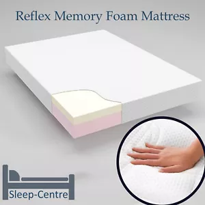 LAVISH NEUE VISCO MEMORY FOAM MATRATZE MIT WASCHBARER COOLTOUCH ABDECKUNG + ALLE GRÖSSEN - Bild 1 von 6