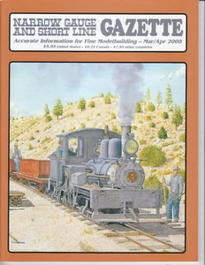 NARROW GAUGE & SHORT LINE GAZETTE 3-4/08 OHIO RIVER & WESTERN, AMERICAN MAGNESIU - Picture 1 of 2
