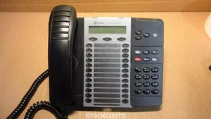 Mitel 5324 IP VOIP Dual Mode Backlit Display Phone Black INCL HANDSET + STAND - Afbeelding 1 van 5