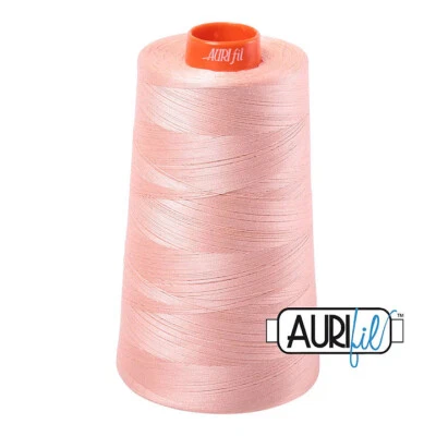 Aurifil Mako 50wt 100% Cotton Thread - 1 Cone x 6452 Yards Each - Image 1 of 2