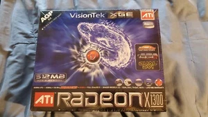 NEW VisionTek ATI Radeon X1300 XGE 512MB DDR2 AGP Graphics Card. - Picture 1 of 2