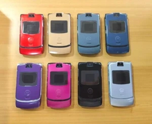 Original Motorola RAZR V3i Bluetooth CAMERA Flip Cellular Phone 1 year warranty - Picture 1 of 18