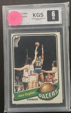 1979-80 Topps - #31 Alex English (RC) GRADED 6 EX🔥FREE SHIPPING 🔥MANY MORE 🔥