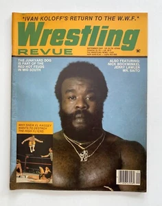 Wrestling Revue Magazine, Sept. 1983 #103 Junkyard Dog WWF - Picture 1 of 1
