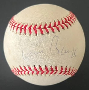 ERNIE BANKS CHICAGO CUBS SIGNED OFFICIAL NATIONAL LEAGUE BASEBALL & BECKETT COA - Picture 1 of 2