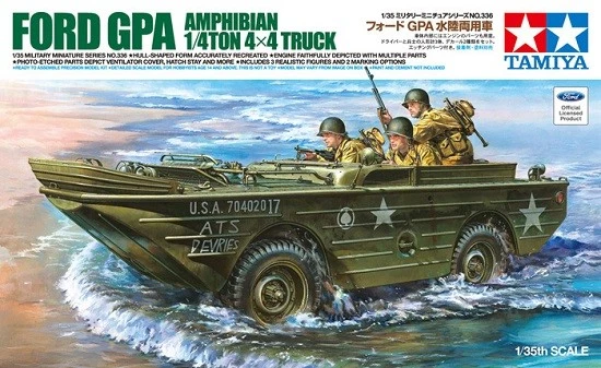Tamiya 35336 - 1/35 Ford Gpa Veicolo Anfibio 1/4To 4X4 Camion - Nuovo - Immagine 1 di 1
