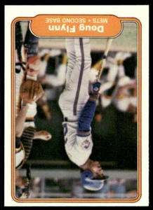 1982 Fleer 525 Doug Flynn New York Mets Baseball Card - Picture 1 of 2