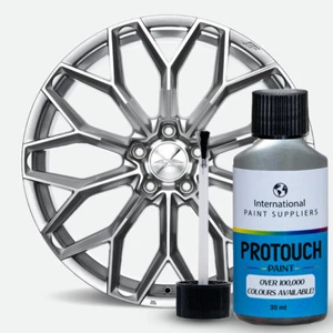 Silver Alloy Wheel Touch Up Paint 30ml Scratch Stone Chip Paint Repair - Picture 1 of 10
