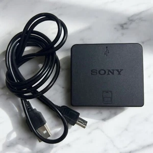 Sony PS3 Memory Card Adapter CECHZM1 PS2 Data Transfer With USB cable Used - Picture 1 of 9