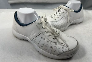 Dansko Elise White Leather Lace Up Profession Sneaker Shoes EU 40 US 9.5-10 - Picture 1 of 11