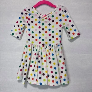 Abito Dotdotsmile Taglia 12/24 Mesi Multicolore Macchie Nuovo Con Etichette - Foto 1 di 7