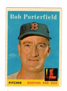 1958 Topps Bob Porterfield Boston Red Sox #344 VG - Picture 1 of 1