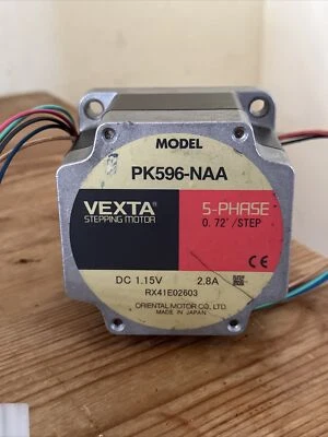 Vexta Stepping Motor Model UPH599H-A 5-phase 0.72'/step - Image 1 of 4