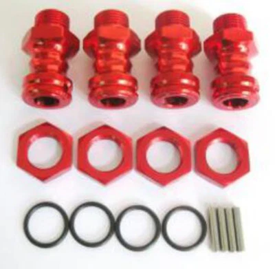 1/8 Rc Car M17 17mm Wheel Hex Hub Extension Adapter Alloy 4PCS 23mm 12mm Nut - Image 1 of 4