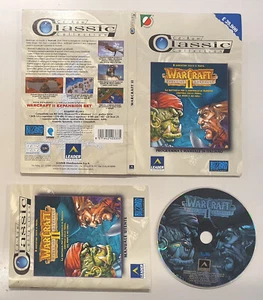 PC Computer Game Box CD-ROM EUR ITA Italiano Warcraft II 2 Tides of Darkness - Foto 1 di 2