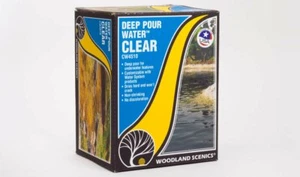 NUEVO kit de agua transparente de vertido profundo Woodland Scenics CW4510 - Imagen 1 de 2