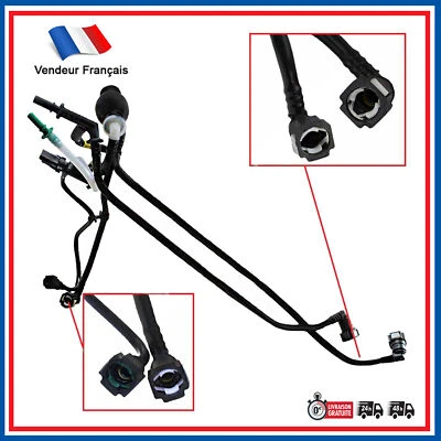 TUYAU CARBURANT FAISCEAU GASOIL C2 C3 XSARA BIPPER 206 207 307 1.4 HDI - 1574T1 - Photo 1/4