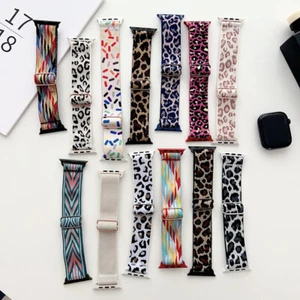For iWatch 8/7/6/5/4 Ultra SE Bracelet Elasticity Band Watch Strap 38/40mm 49mm - Picture 1 of 26