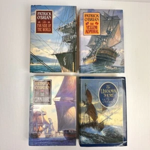 4x Patrick O'brian Aubrey Maturin Series - Hardcover Books - Nautical Historical - Picture 1 of 6