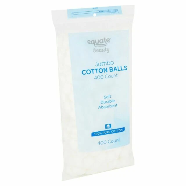 EQUATE Beauty Jumbo Cotton Balls - 400 Count