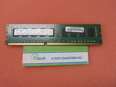 64Y9570 Lenovo 4GB 2Rx8 1.35V PC3L-10600E DDR3 1333MHz ECC UDIMM, OPTION 57Y4138 - Image 1 of 2