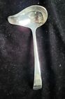 solid silver sauce ladle Fully Hallmarked Not Scrap
