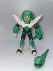 MEGA MAN SNAKEMAN FIGURE 1995 BANDAI CAPCOM #2723 ACTION FIGURE LOOSE COMPLETE - Picture 1 of 3