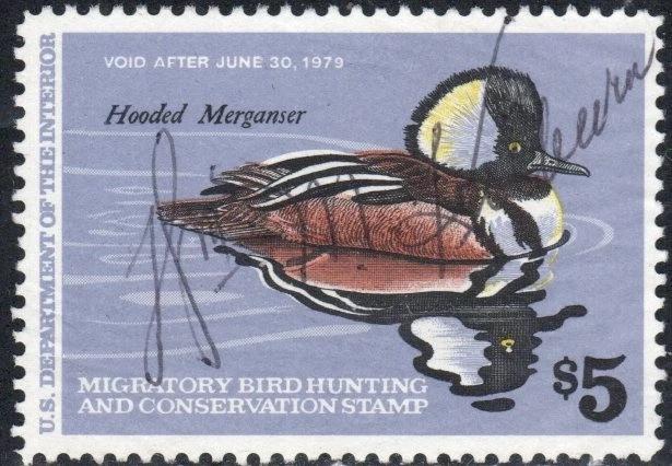 US Scott #RW45 Duck Stamp, used - Image 1 of 1