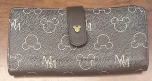 Vintage Disneystore Mickey Mouse Lange Geldbörse mit magnetischem Druckknopf / Kostenloser Versand  - Bild 1 von 7