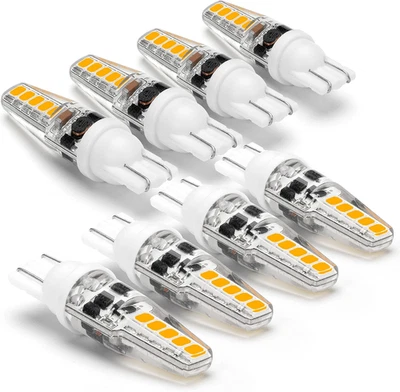 T10 Wedge Base Landscape 194 921 LED Light Bulb 2700K Warm White 3W Equivalent 1 - Image 1 of 4