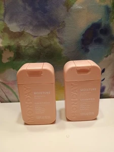 Monday Haircare Smooth Shampoo + Conditioner Travel Size Set, 1.69oz/50ml each. - Picture 1 of 3