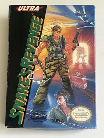 Snake's Revenge Nintendo Entertainment System, 1990 NES with Original Box