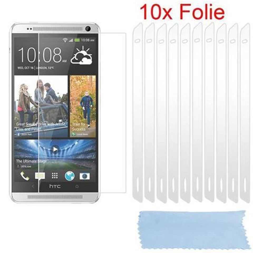 10x Protection Films for HTC ONE MAX Display Saver Anti-Scratch - Image 1 of 1
