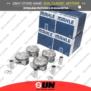 MAHLE 4X Piston&rings set Φ77+0.5mm For BMW 116 Mini R56 R55 F20 N13 F21 N18 1.6 - Picture 1 of 5