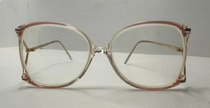 Vintage Oversized 70s 89s Nerd Swank Optical Eyeglasses FRAMES ONLY Glasses - Picture 1 of 12