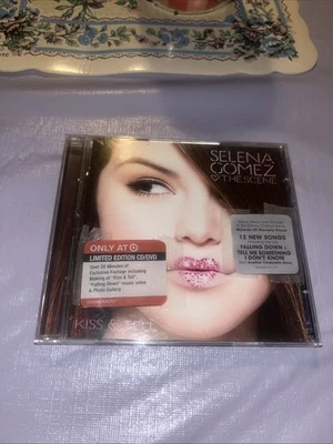 Selena Gomez Kiss & Tell TARGET EXCLUSIVE WITH BONUS DVD RARE OOP VG 2009 - Image 1 of 4