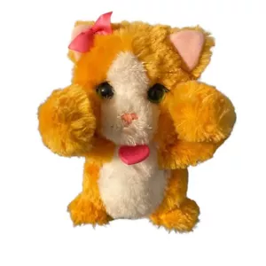 FurReal Friends DAISY LIL' BIG PAWS orange und weiß Peek A Boo Kätzchen Katze 7 Zoll - Bild 1 von 5