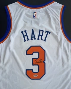 Maglia Josh Hart firmata autografata New York Knicks Psa/Dna Coa - Foto 1 di 4