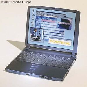 Vintage Toshiba Portege 3440CT Ultraportable Thin Notebook Computer Windows 98